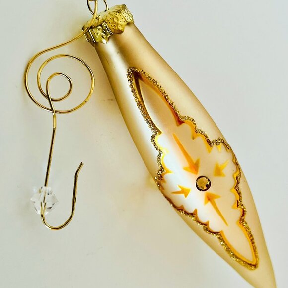 Vintage Glass Ornaments, Pack of 2 - Picture 3 of 3